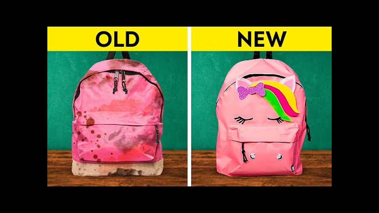 Get Creative 🌟🎨 Awesome School Hacks and DIY Crafts