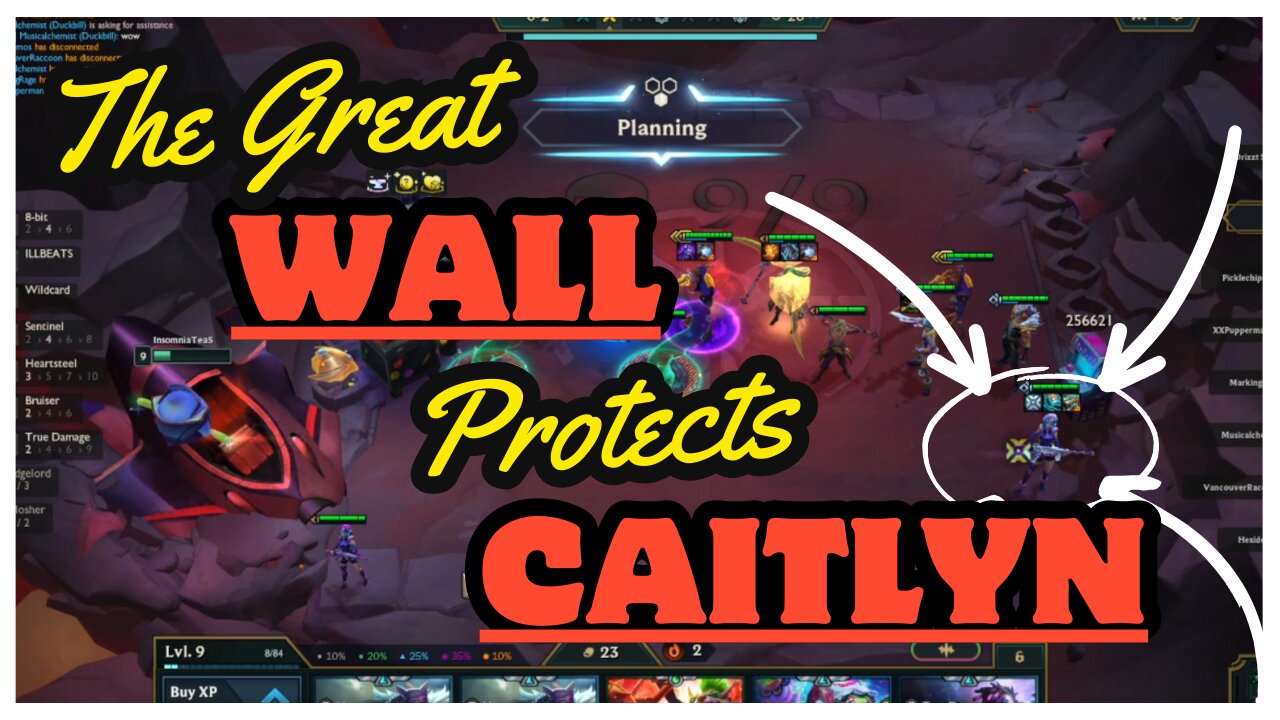 The Great Wall of Caitlyn TFT