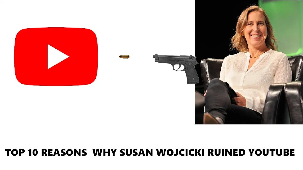 Top 10 Times Susan Wojcicki Ruined YouTube