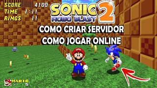 Como Criar Servidor de Sonic Robo Blast 2 Online (SRB2)