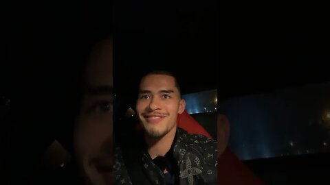 Sneako driving a Porsche