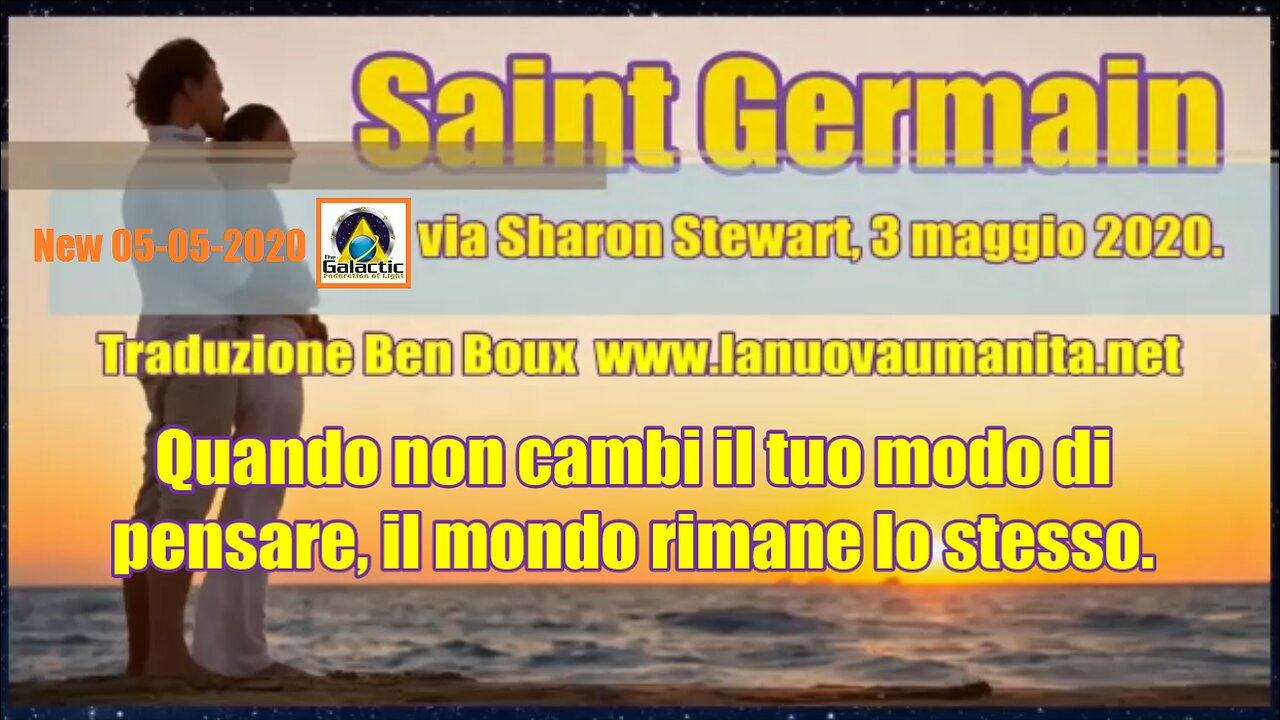 Saint Germain via Sharon Stewart, 3 maggio 2020.