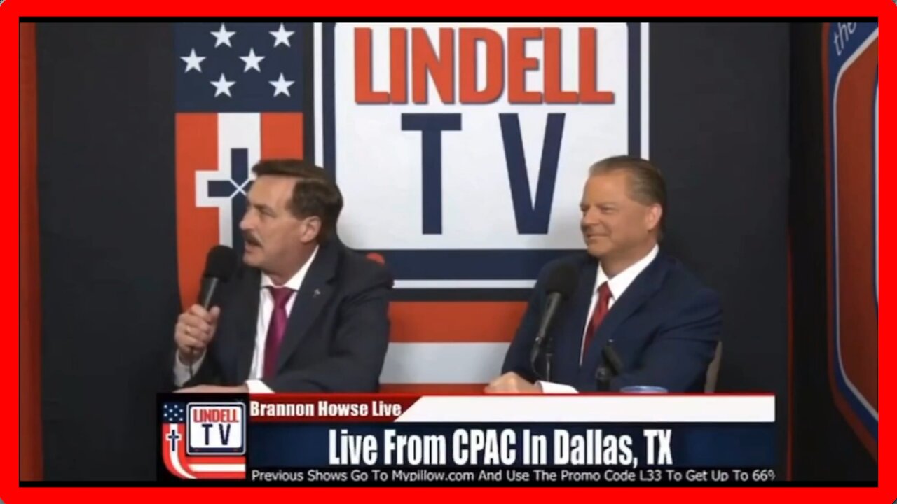 Mike Lindell Puts Fake News Reporter in His Place at CPAC Dallas - 2386