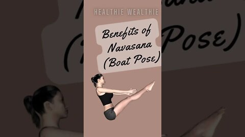 Benefits of Boat Pose: Navasana || #healthtips || #shorts || #yogashorts