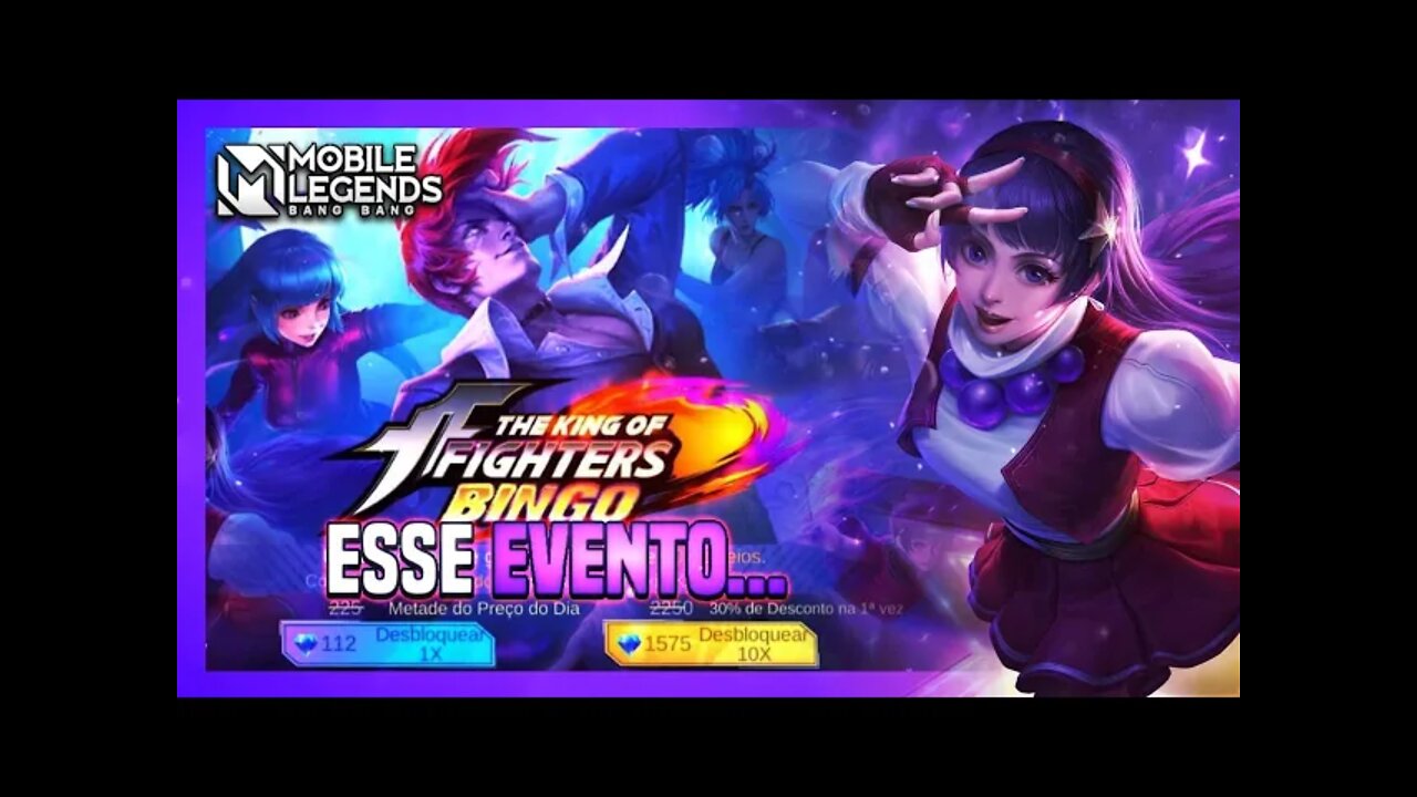 EVENTO KOF KKKKKKKKKKKKKKK ENTENDA TUDO SOBRE O BINGO | MLBB