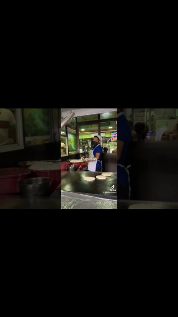 Pupusas in Olocuilta El Salvador