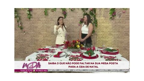 Entrevista programa MDA da Interteve para o especial de Natal