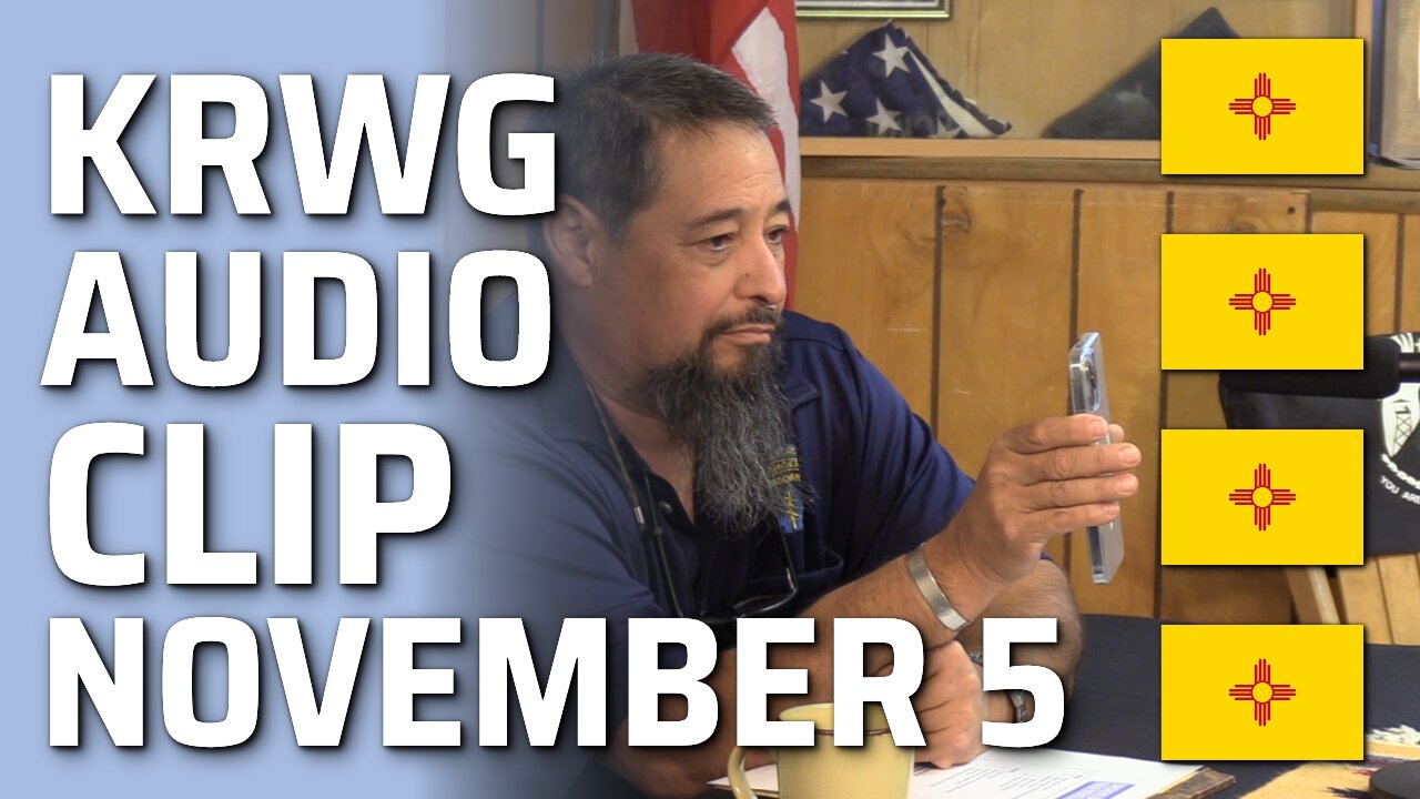 KRWG Audio Clip, November 5