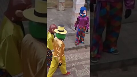 DANÇARINOS SUPER NINJAS DA CARRETA DA ALEGRIA FURACÃO, DANÇANDO FOFÃO, O MÁSKARA, BEN10 E PATATI