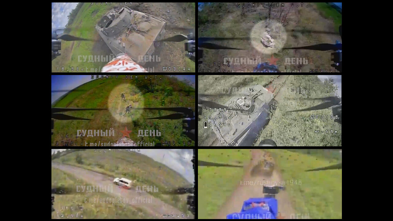 Russian FPV drones hits equipment and positions of the Ukrainian army