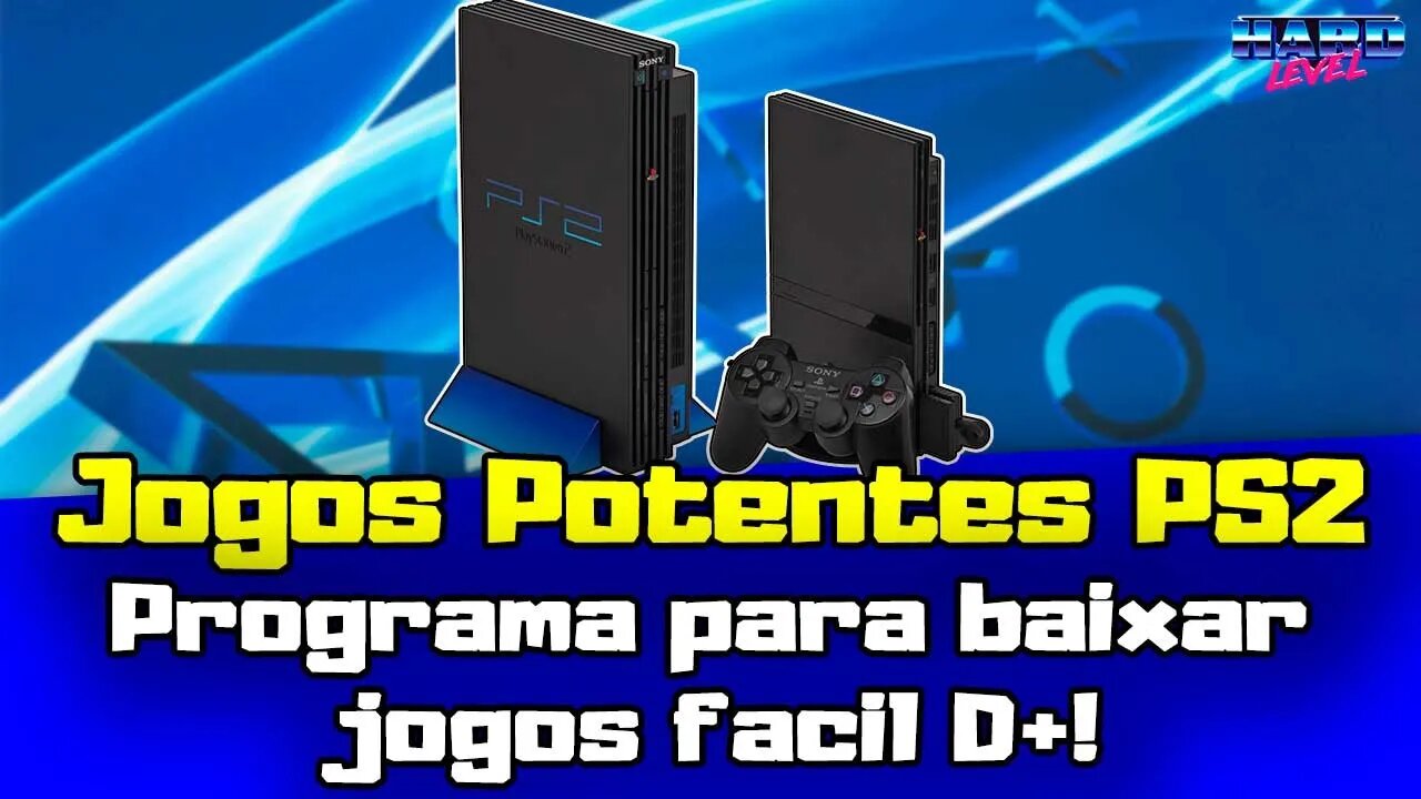 Jogos Potentes PS2! Programa para baixar jogos de PS2! Facil demais!