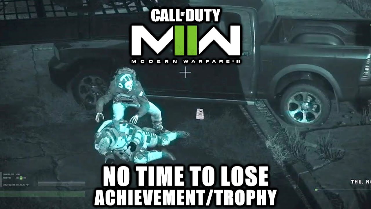 COD Modern Warfare 2 - No Time to Lose Achievement/Trophy - Complete CCTV Section Under 4 Minutes