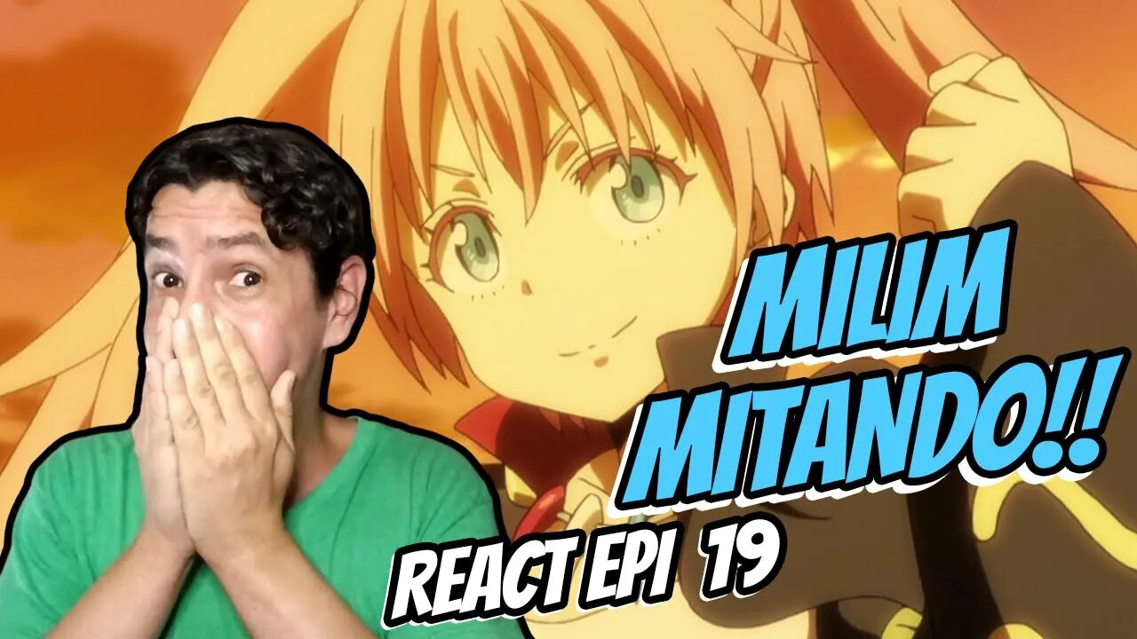 REACT - Milim MOSTRA PORQUE É UMA DEUSA DEMÔNIO DE RESPEITO!! Tensei shitara Slime S01 E19 Reaction