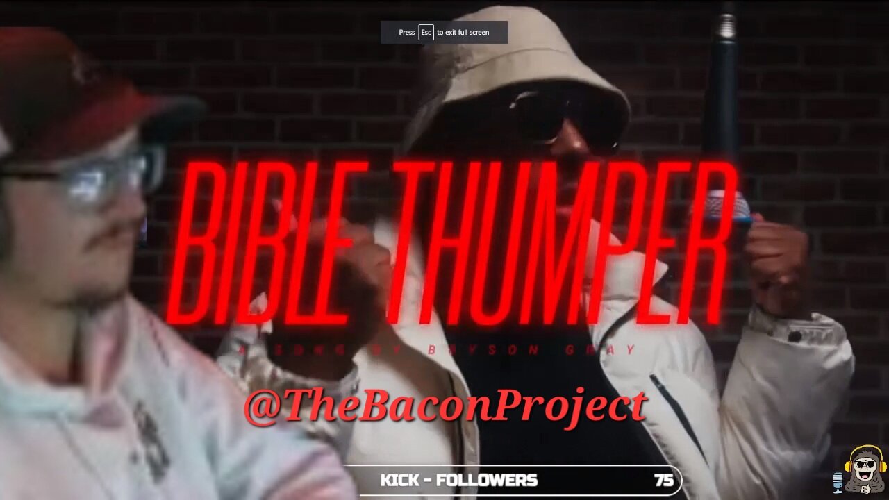 Reaction Video || Bible Thumper by Bryson Gray