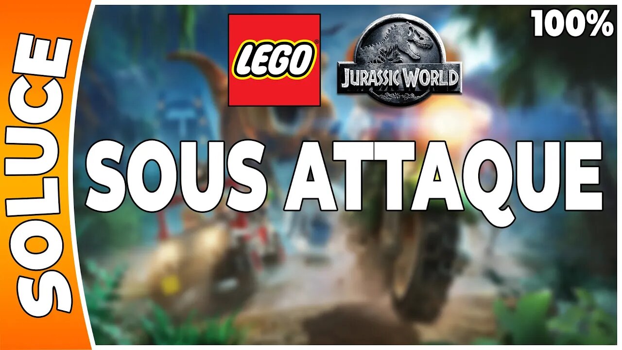 LEGO Jurassic World - SOUS ATTAQUE - 100% - Minikits et ambre [FR PS3]