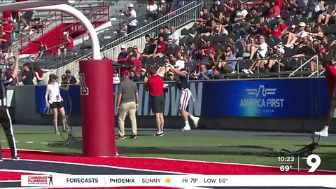 Record attendance at Arizona Football Spring Game