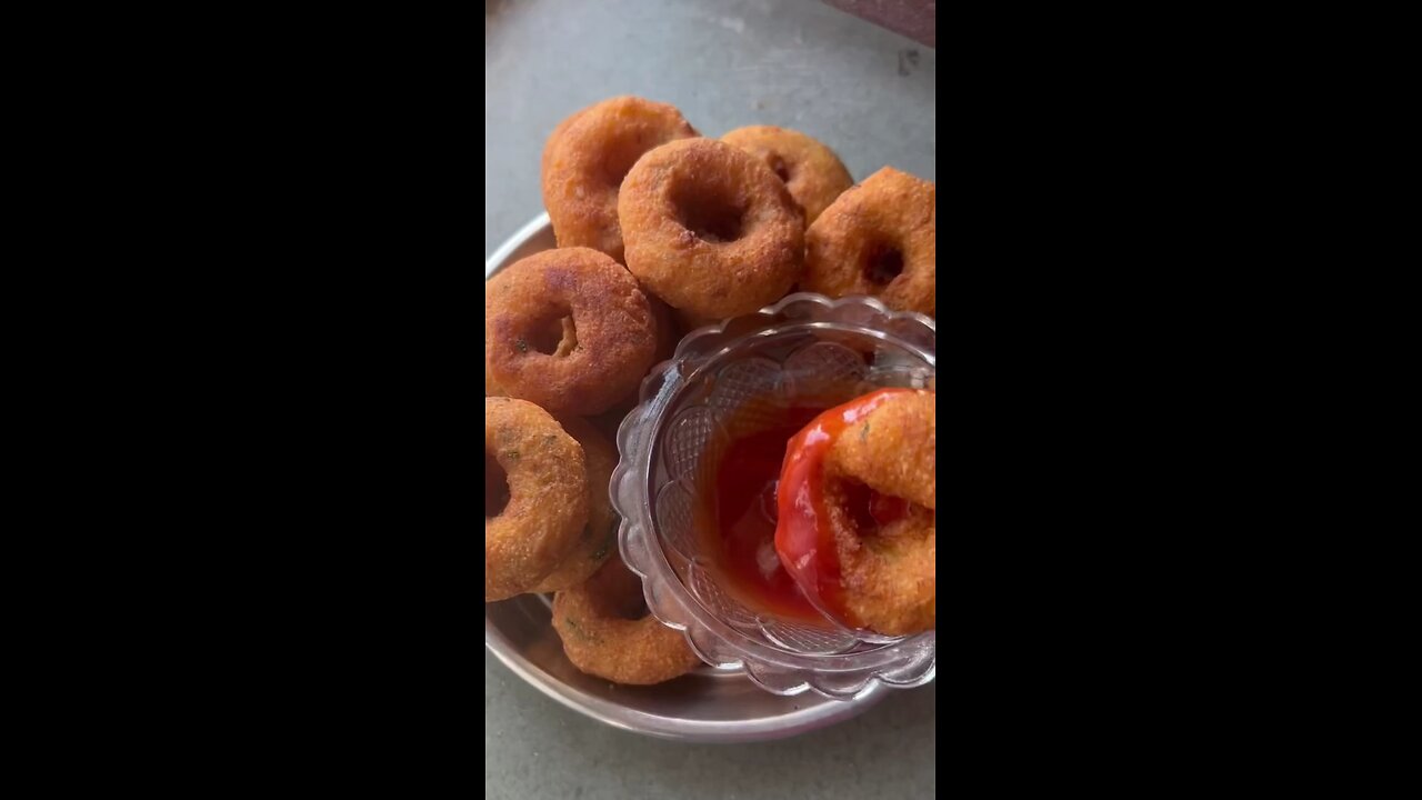 recipe of potato vada snacks