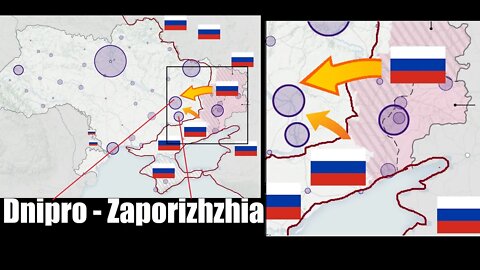 Russia now assembling the GREATEST Concentration of TANKS and TROOPS to take Zaporizhzhia and Dnipro