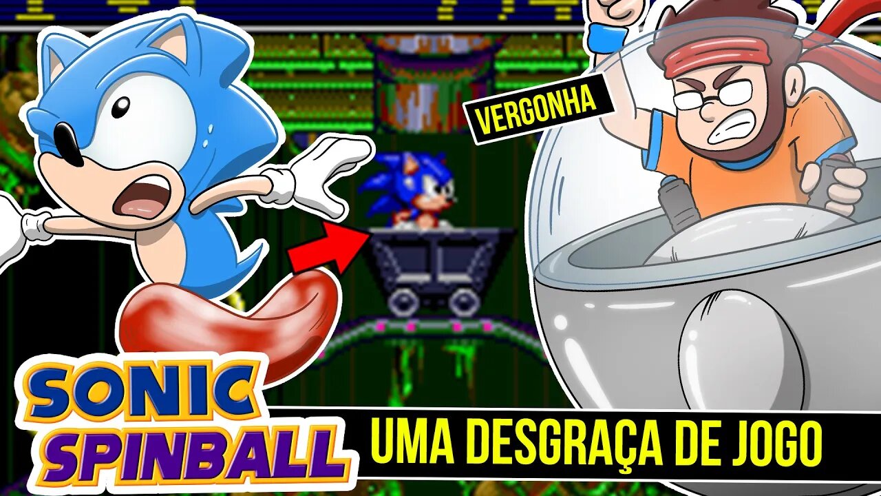 Como SONIC Spinball pode ser Desgraça de Jogo | Rk Play