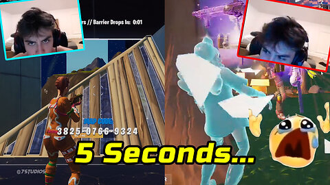 He got ready to only last 5 seconds 🥶 | Fortnite