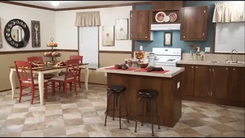 Perfect Kitchen for Your Family. Mobile Home Tour. New Home Tour