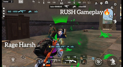 RUSH GAMEPLAY🔥 IN EVENT MODE WITH INTENSE CLUTCH🔥🥵🔥 #bgmi #gameplay #event