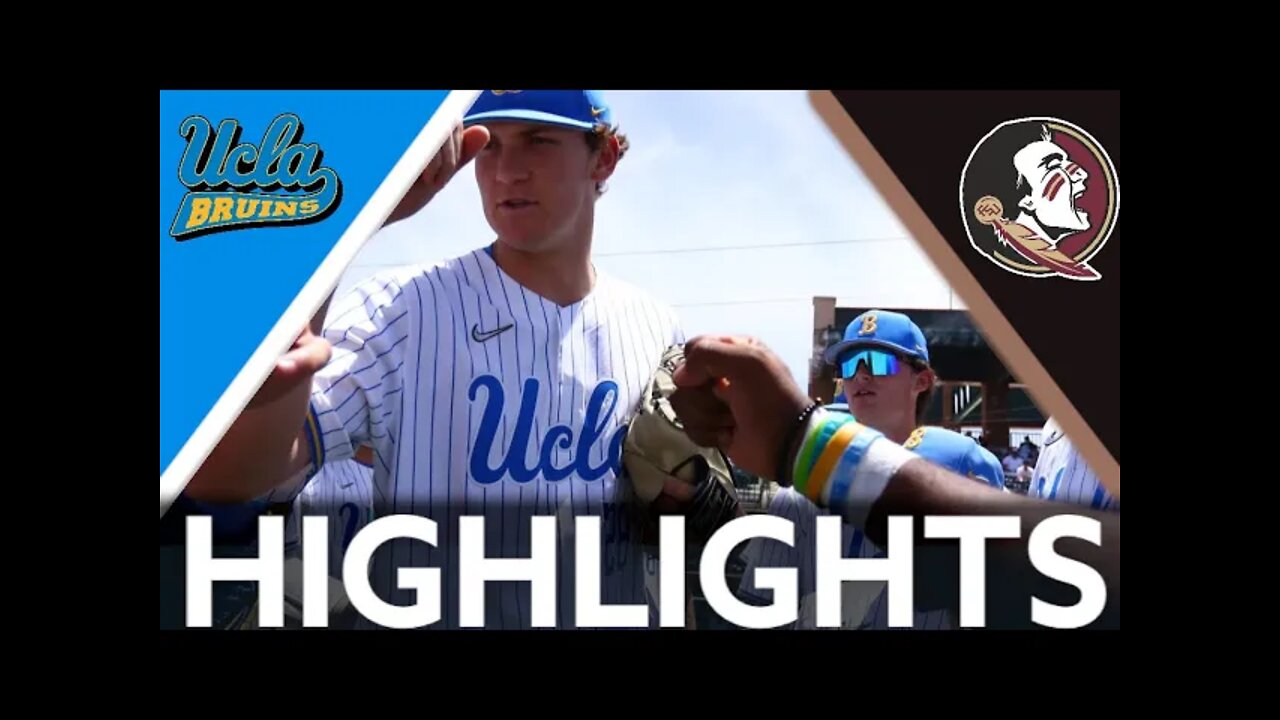 Florida State vs UCLA Highlights | Regionals | 2022 College Baseball Highlights