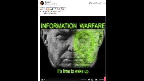 Thank “Q” Donald Trump! WWG1WGA