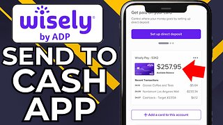 HOW TO TRANSFER MONEY FROM WISELY CARD TO CASH APP