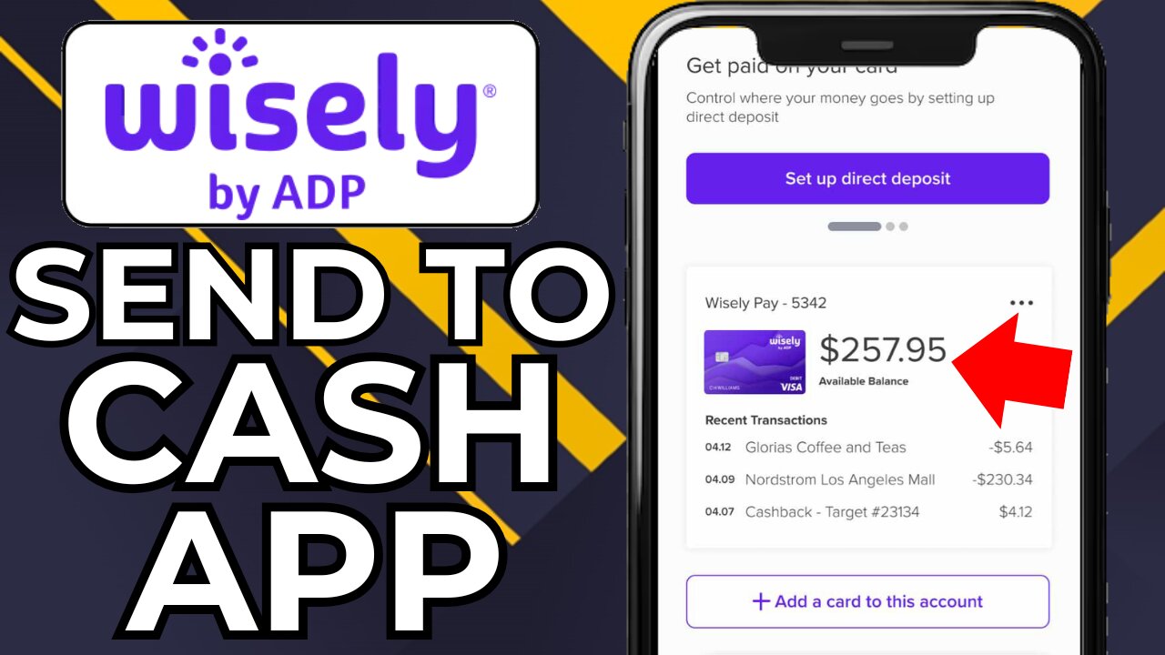 HOW TO TRANSFER MONEY FROM WISELY CARD TO CASH APP