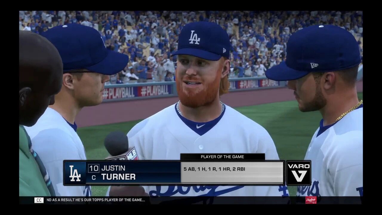 MLB The Show 19 Dodgers Newcomb Bros Game Part 11