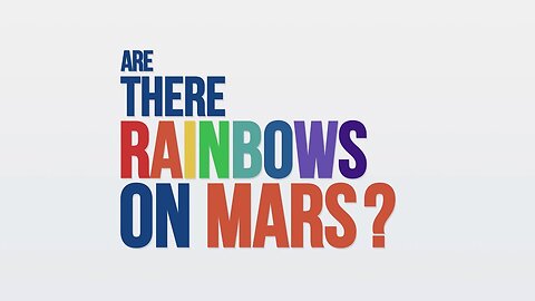 Are there rainbows on Mars?