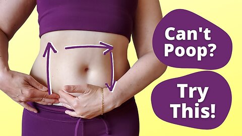 Self Massage for Constipation + Bonus Optimal Timing