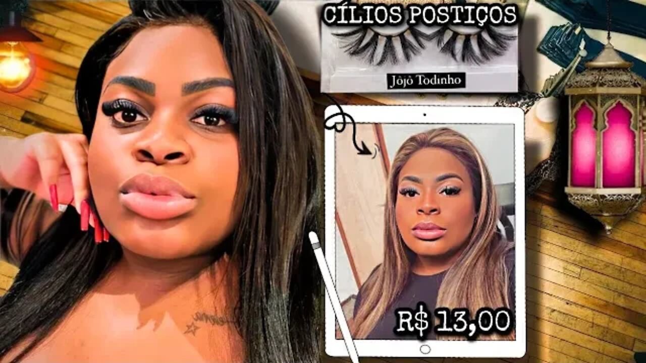 🛑 JOJO TODYNHO CÍLIOS POSTIÇOS NA SHOPEE!