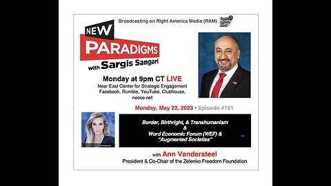 Ann Vandersteel: Chair of the Zelenko Freedom Foundation, New Paradigms w/Sargis Sangari EP #151