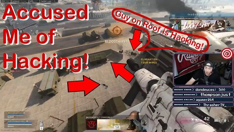 Accused of Hacking...Twice! | Call of Duty: Black Ops Cold War/Modern Warfare Warzone #shorts