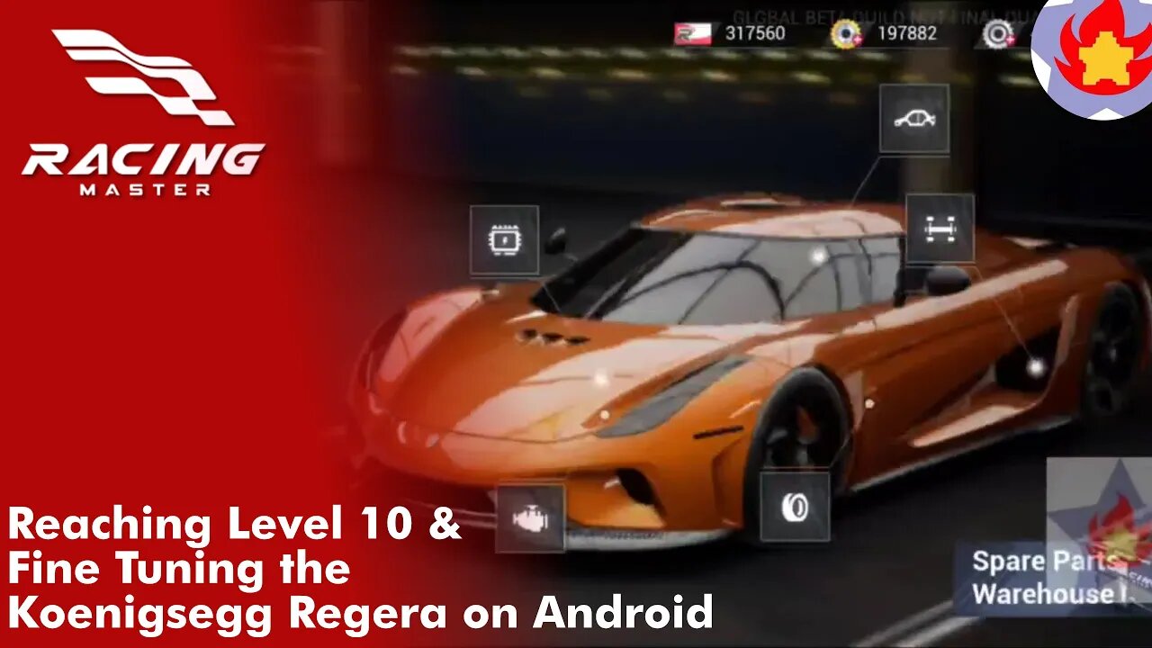 Reaching Level 10 & Fine Tuning the Koenigsegg Regera on Android | Racing Master