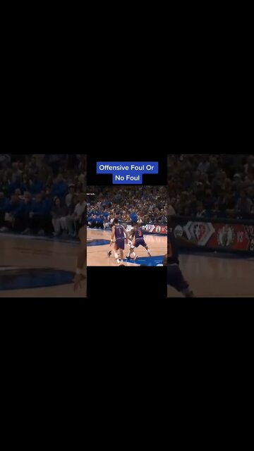Offensive Foul Or No Foul