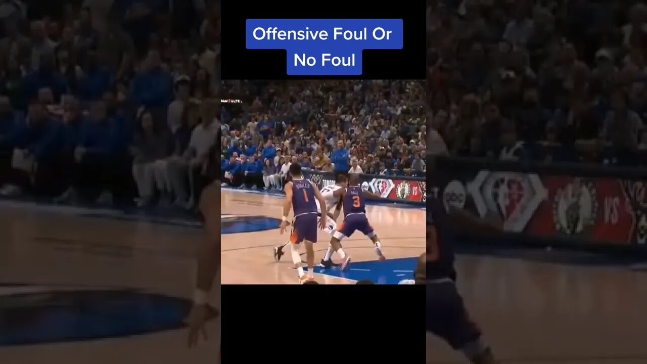 Offensive Foul Or No Foul