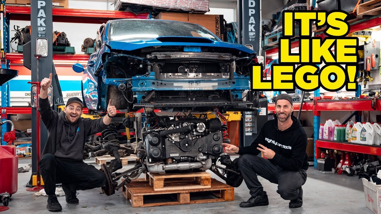 EJ25 + manual STI Swap - Marty's Levorg Part 2