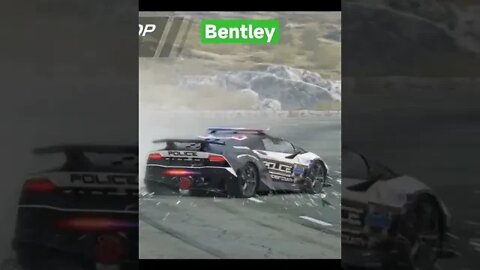 Bentley continental taking down cops! #shorts #yrkgames #youtubeshorts