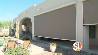 All Pro Shade Concepts installs an enormous, motorized shade at a valley home