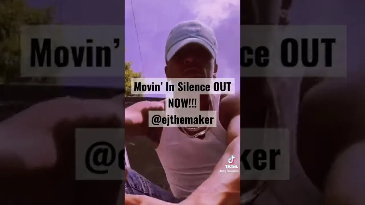 Ej’s latest single available now! 👀 https//:upstate.lnk.to/movininsilence