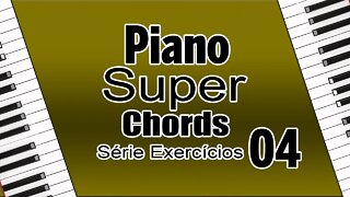 PIANO SUPER CHORDS - SÉRIE EXERCÍCIOS 04 - DOMINE AS INVERSÕES DAS TRÍADES MAIORES PARTE 3 - #Shorts