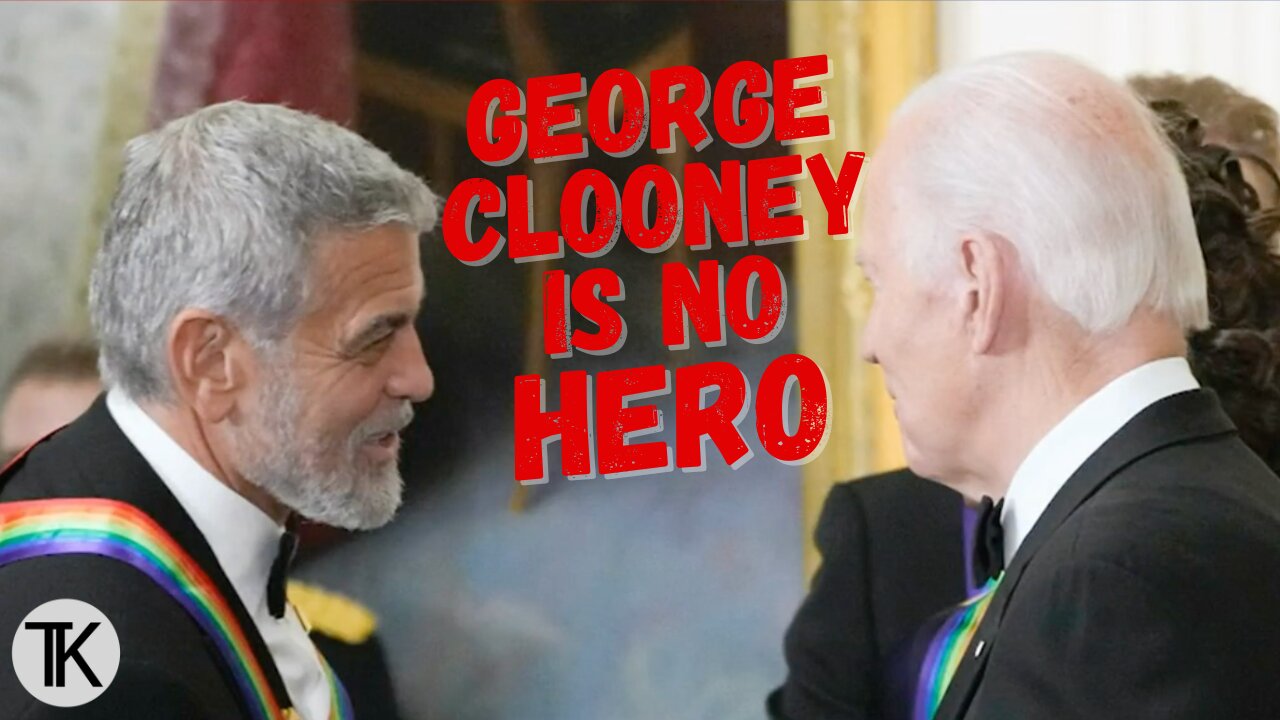 Clooney Isn't a Hero; America is NOT SAFE Under Joe Biden - Tony Katz on Newsmax