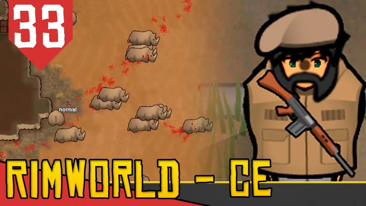 Mecanonte - Rimworld Combat Extended #33 [Série Gameplay PT-BR]