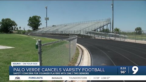 Palo Verde cancels varsity football sesaon