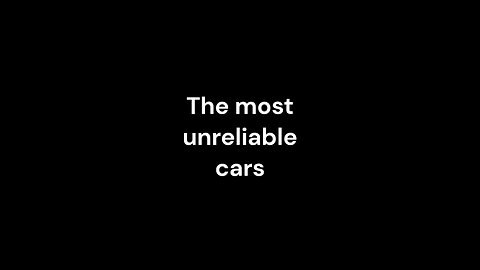 Which cars not to buy