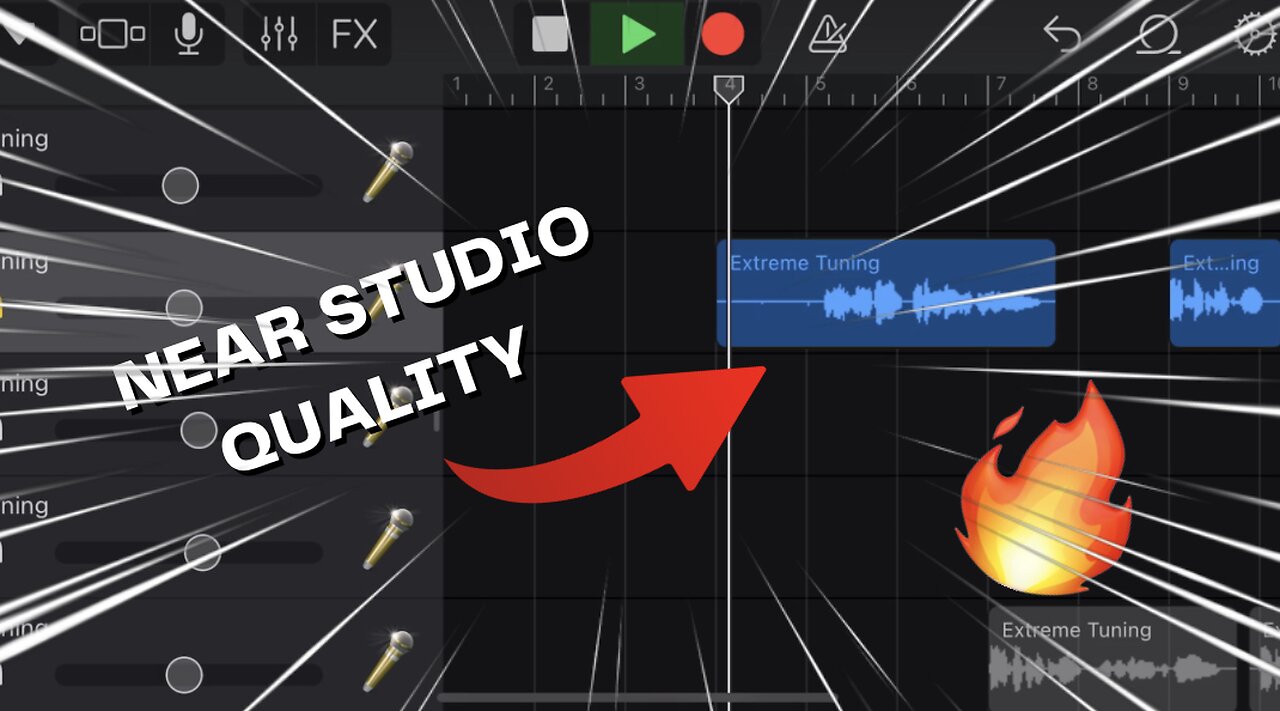 How I Mix My LEAD Vocals | Garageband IOS Tutorial | 2023