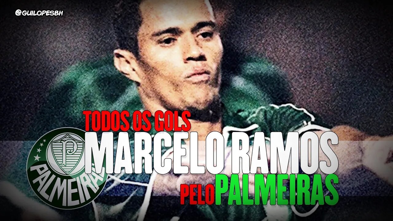 Os gols do Marcelo Ramos pelo Palmeiras